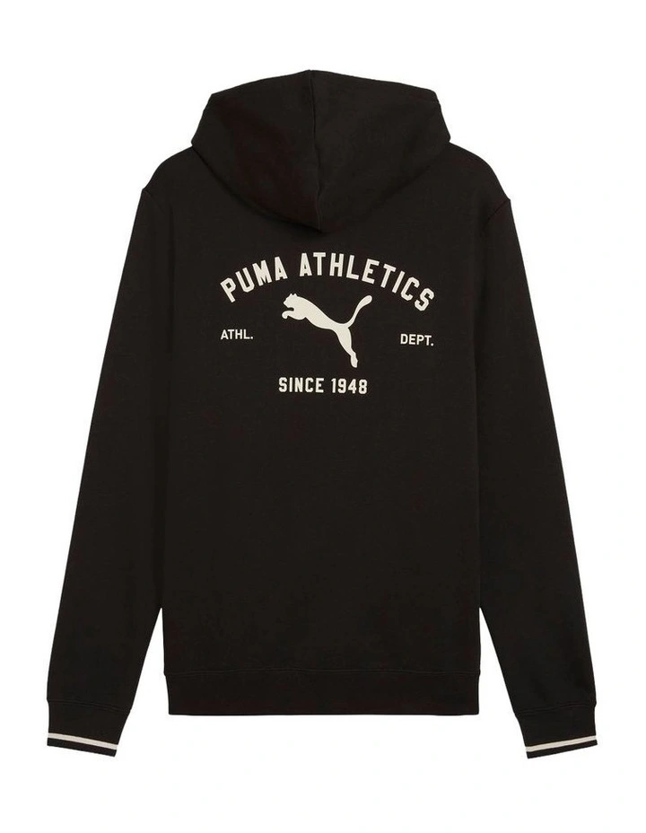 Class Graphic Hoodie in PUMA Black image 5