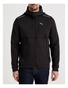 Pumatech Full-Zip Hoodie in Black