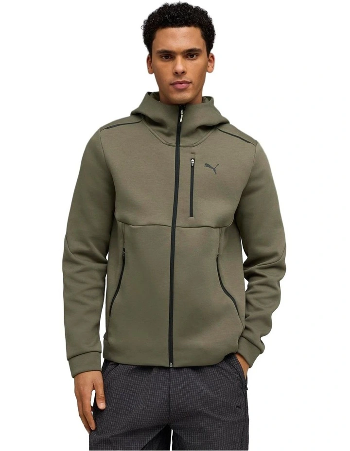 Pumatech Full-Zip Hoodie in Loden Green image 1