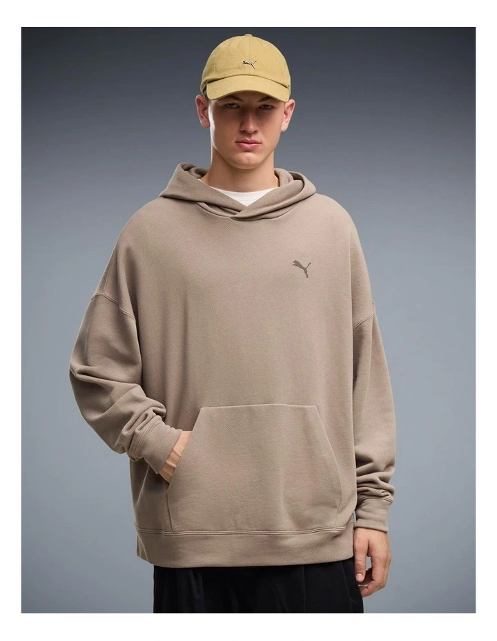 Oversized Hoodie in Mouse Grey image 1