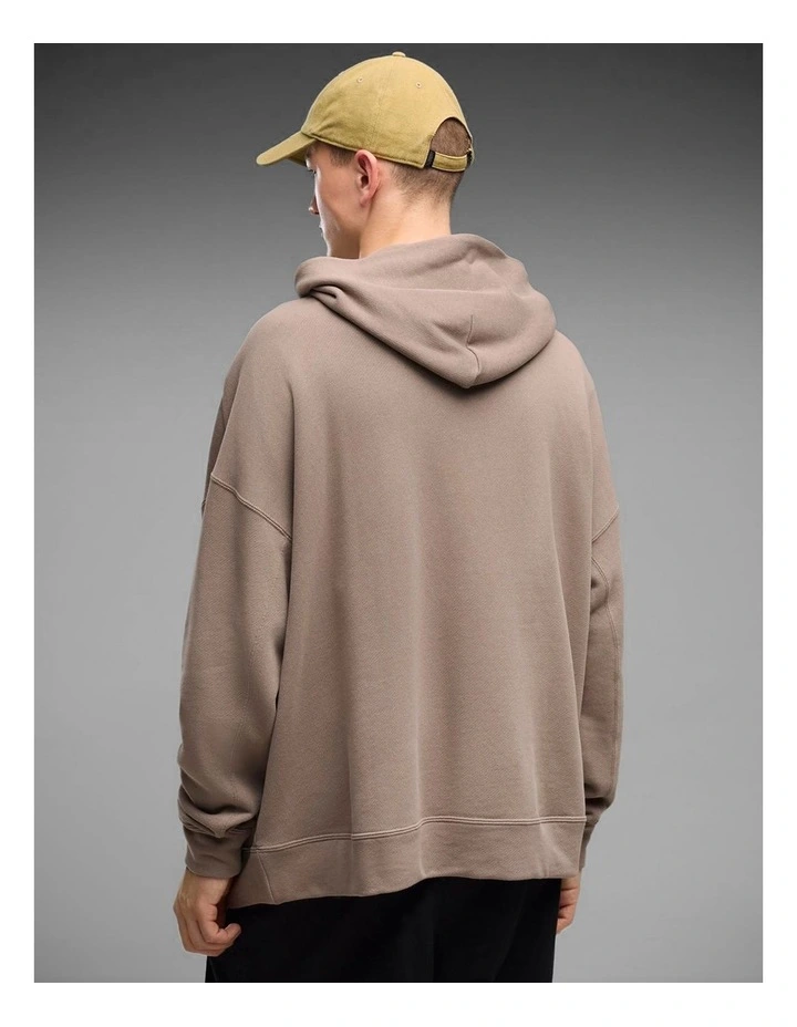 Oversized Hoodie in Mouse Grey image 2