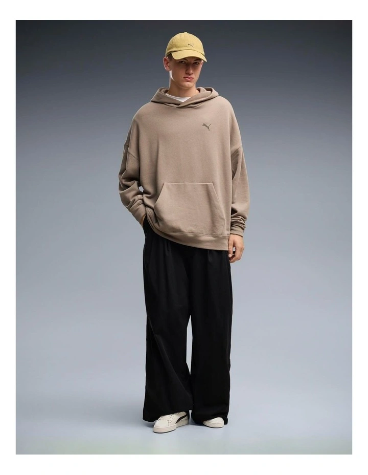 Oversized Hoodie in Mouse Grey image 3