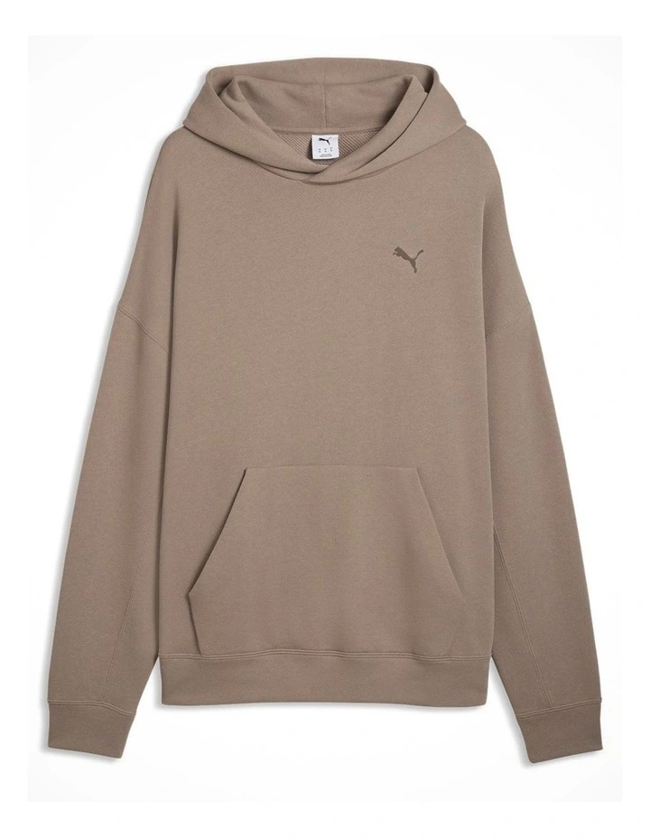 Oversized Hoodie in Mouse Grey image 4