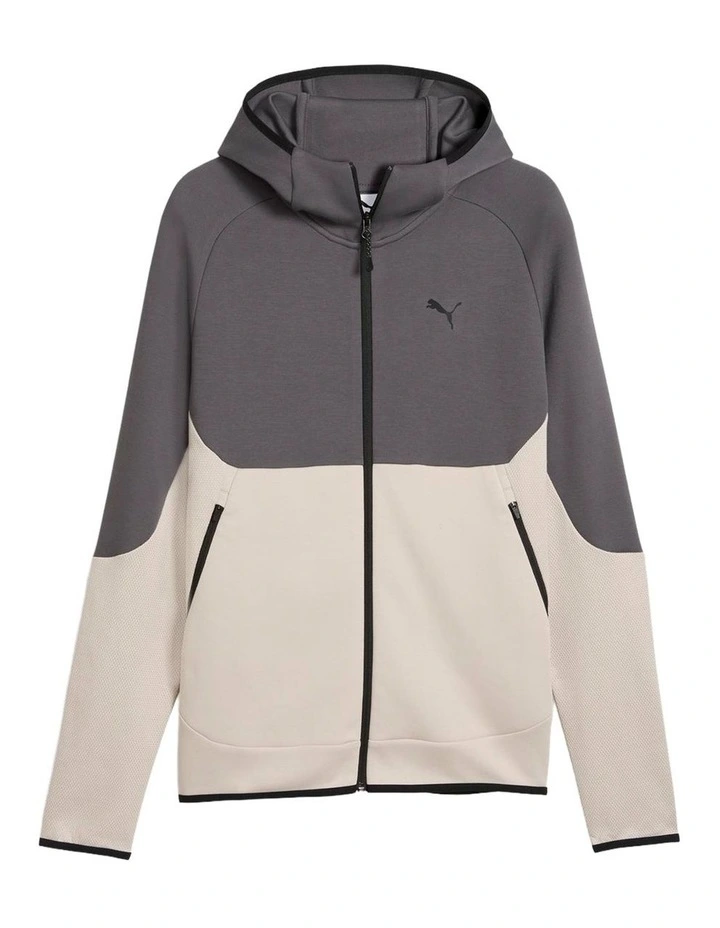 Pumatech Slim Elevated Full-Zip Hoodie Dk Moody Gray image 4