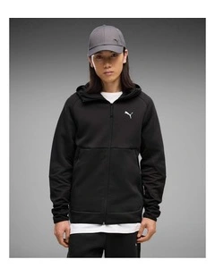 Pumatech Slim Elevated Full-Zip Hoodie Dk Puma Black