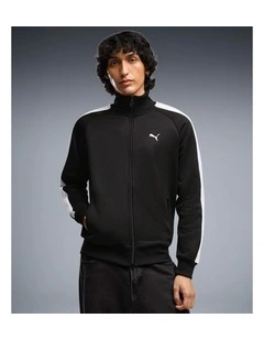 T7 Always On Track Jacket Dk Puma Black