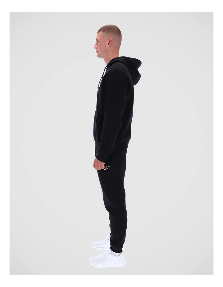 Trendt 2 Col Logo Hoodie Black image 3