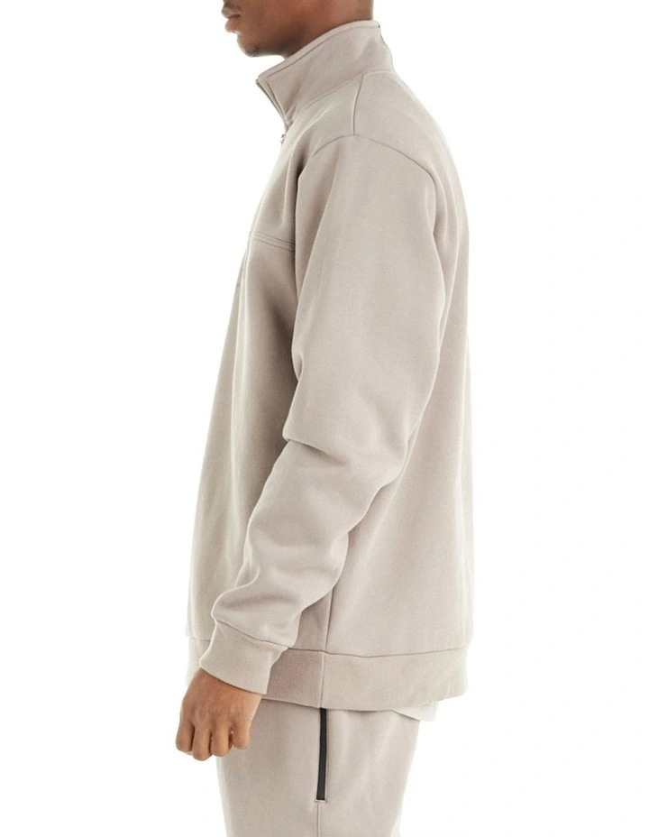 Sports Club Sweater in Stone image 2