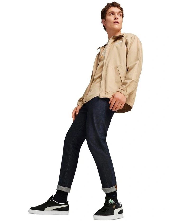 Hooded Cotton Jacket in Prairie Tan image 5