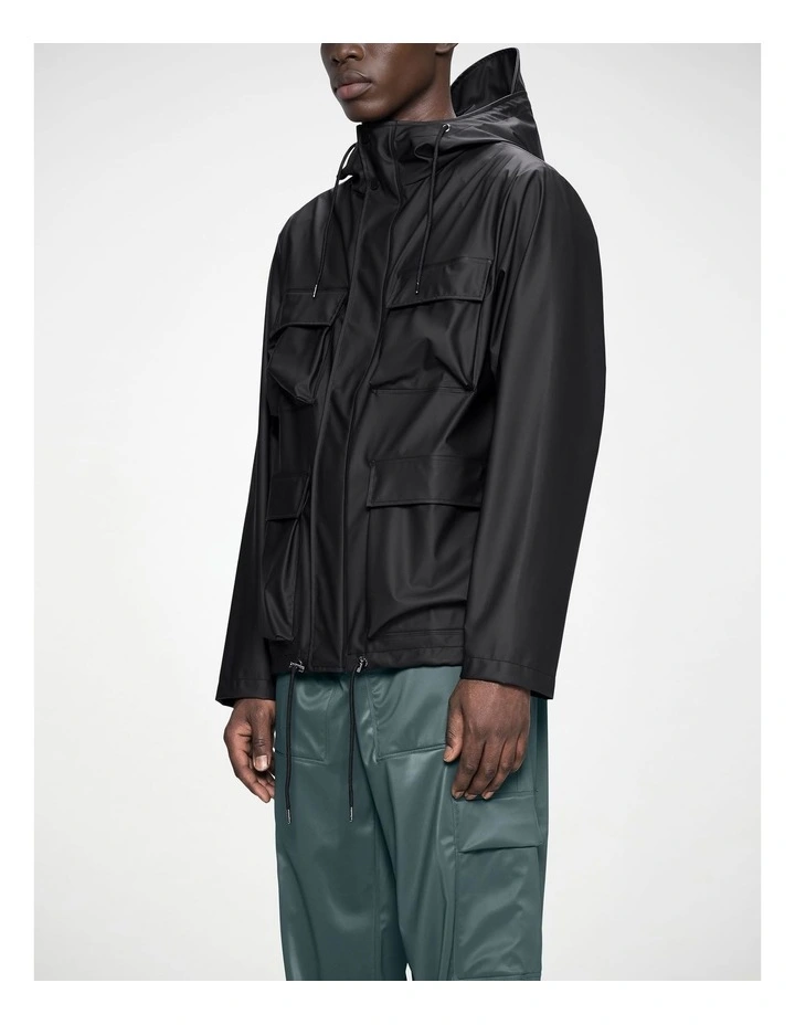 Pocket Jacket in Black image 2