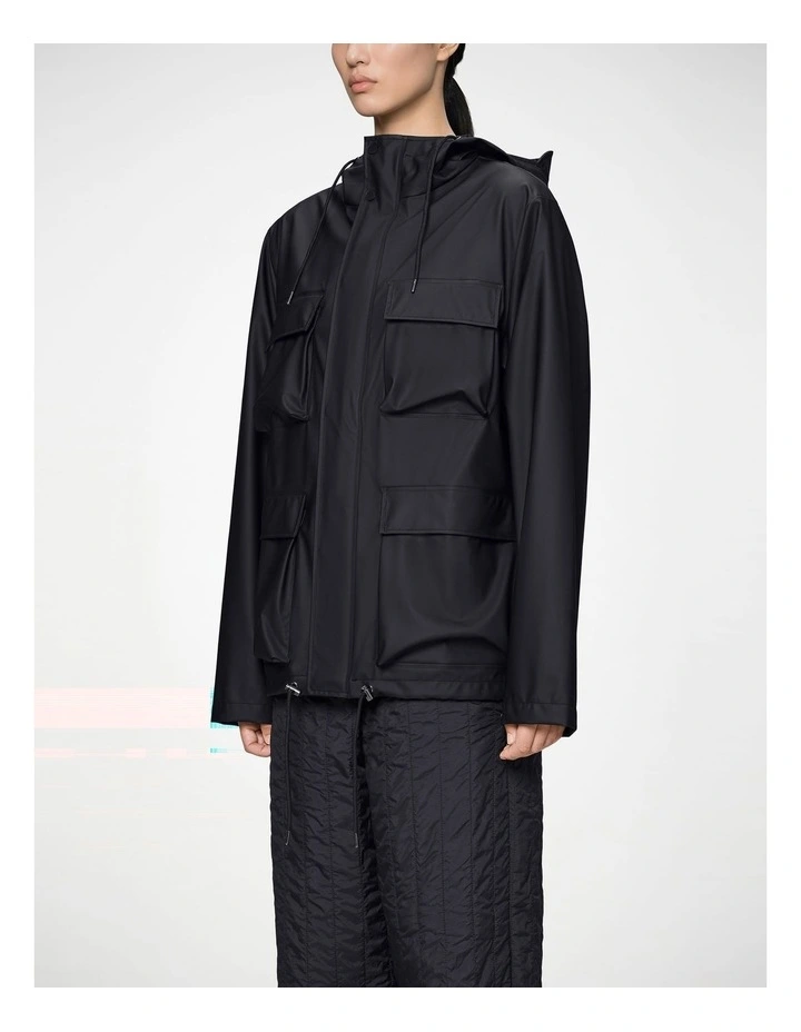 Pocket Jacket in Black image 7
