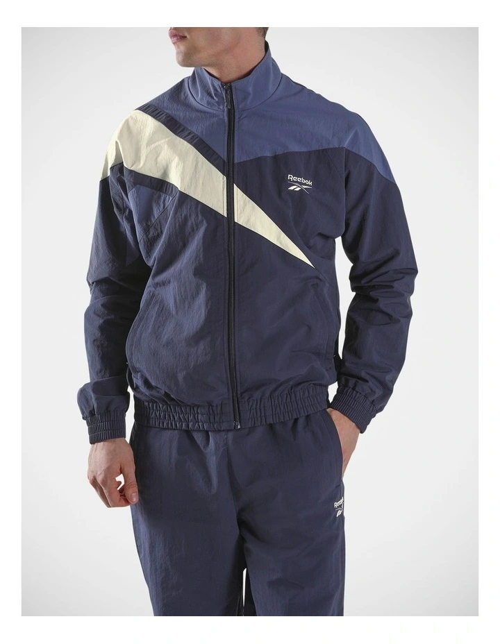 Vector Track Top Legacy Blue/ Linen image 1
