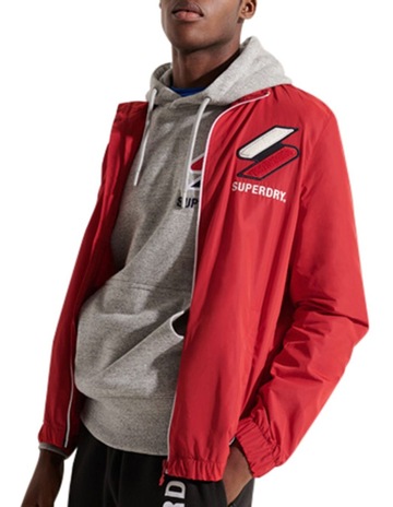 Superdry Code Track Jacket In Red | MYER