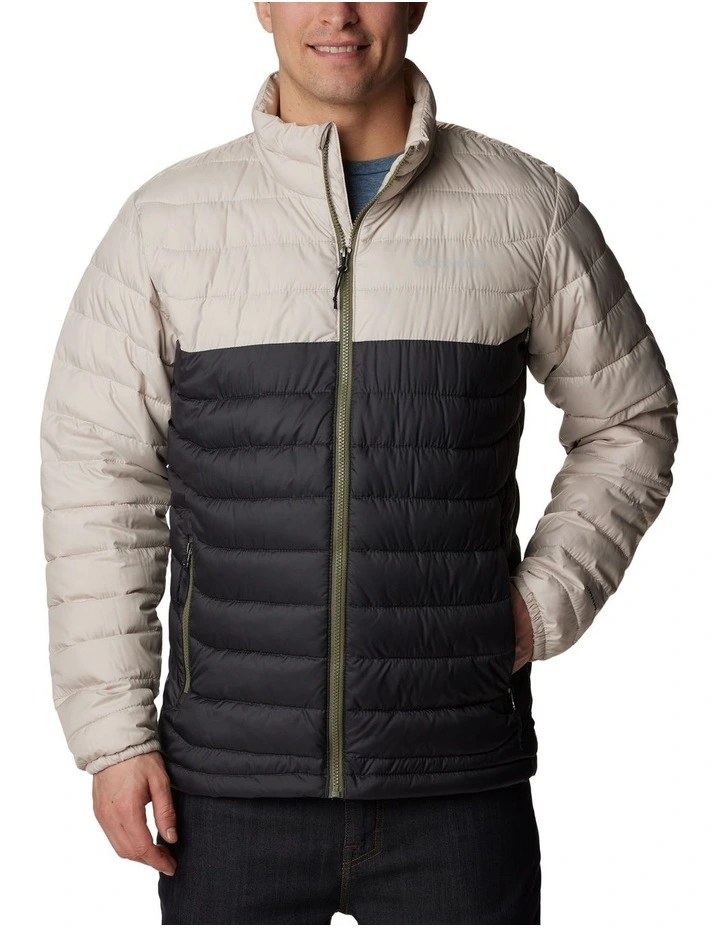 Powder Lite Insulated Jacket in Dark Stone, Shark image 1