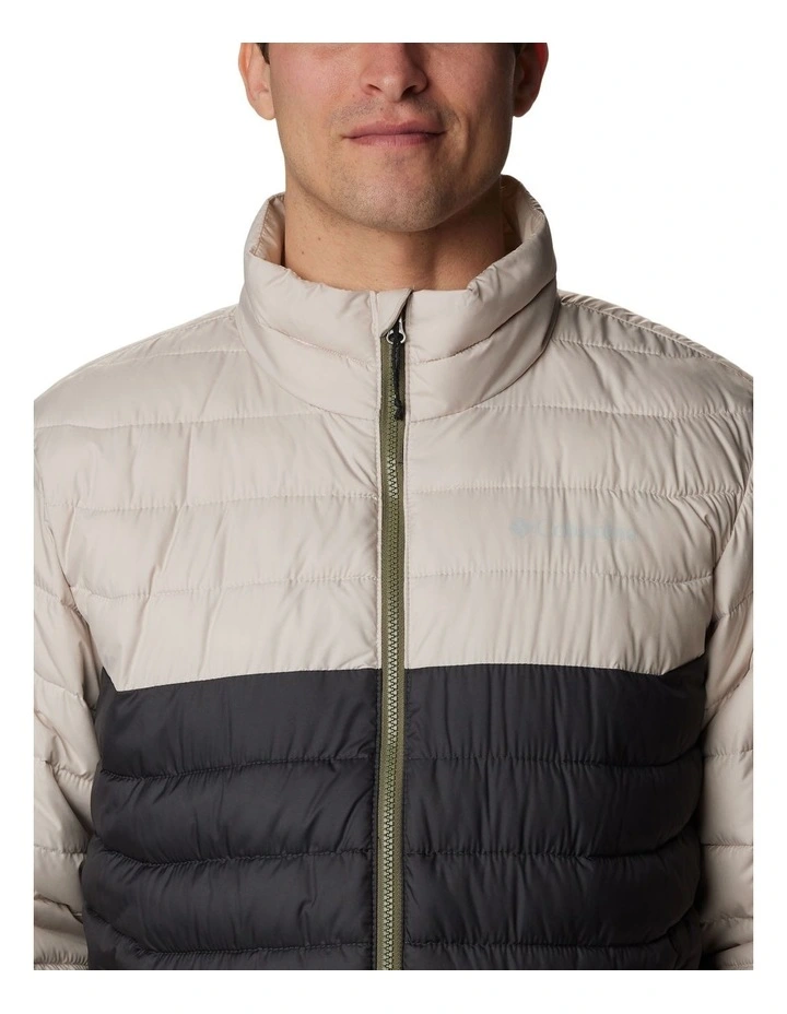 Powder Lite Insulated Jacket in Dark Stone, Shark image 4