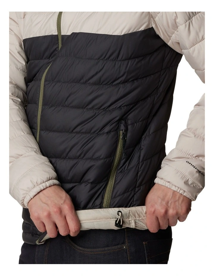 Powder Lite Insulated Jacket in Dark Stone, Shark image 7