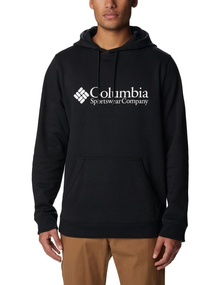 CSC Basic Logo II Hoodie in Black image 1
