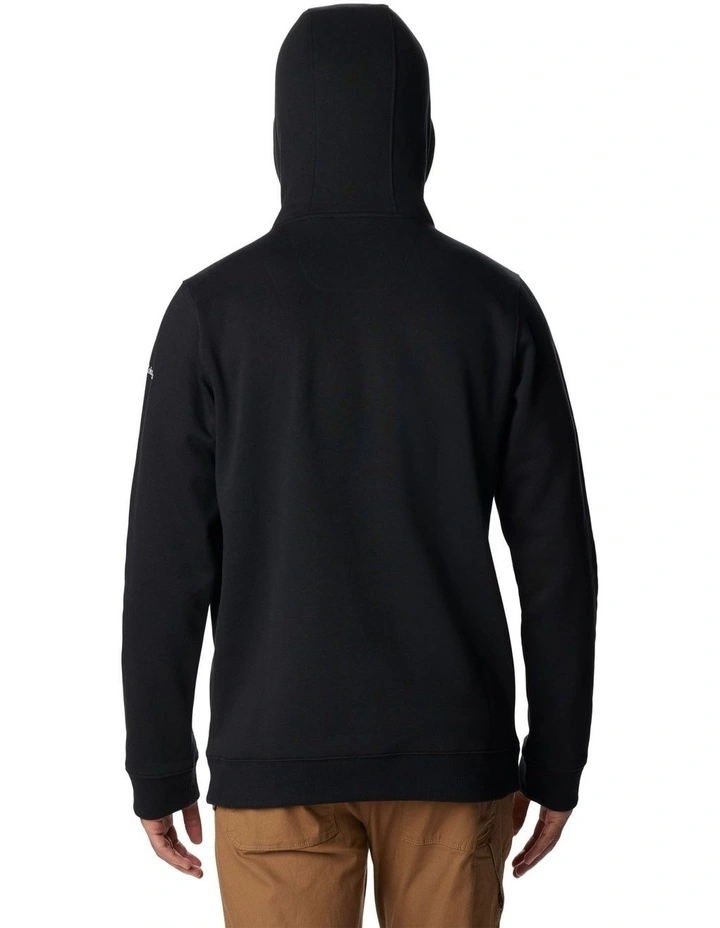 CSC Basic Logo II Hoodie in Black image 2