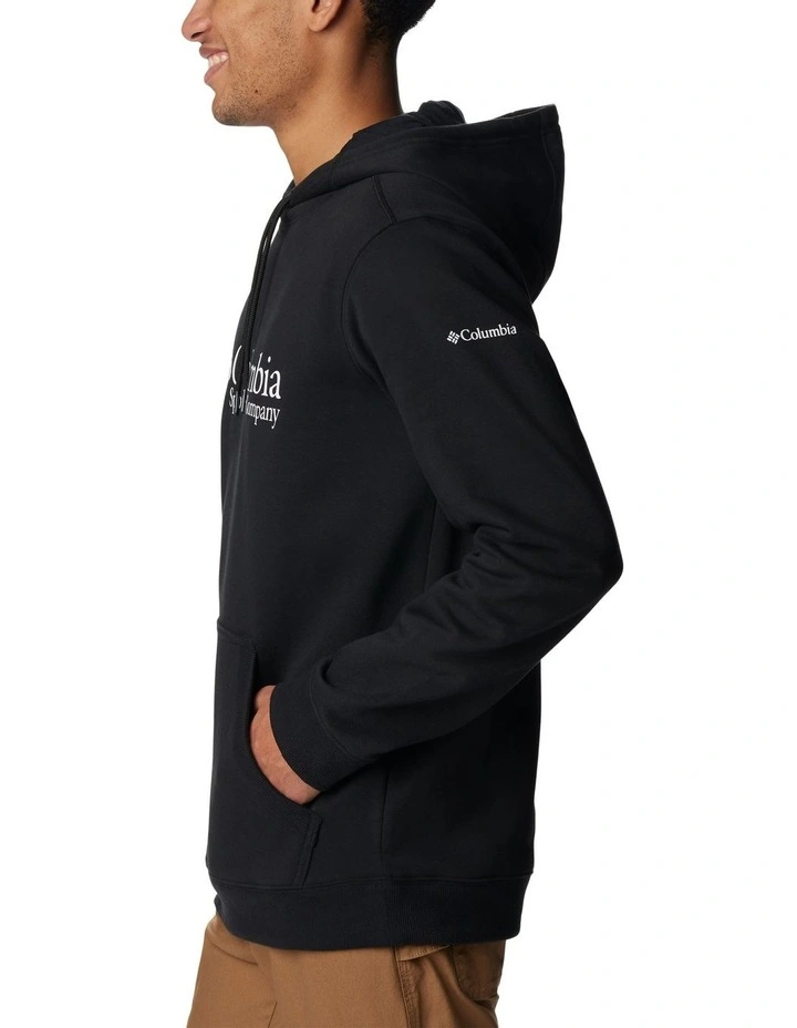 CSC Basic Logo II Hoodie in Black image 3