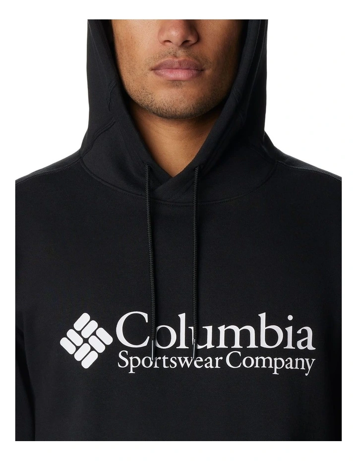 CSC Basic Logo II Hoodie in Black image 4
