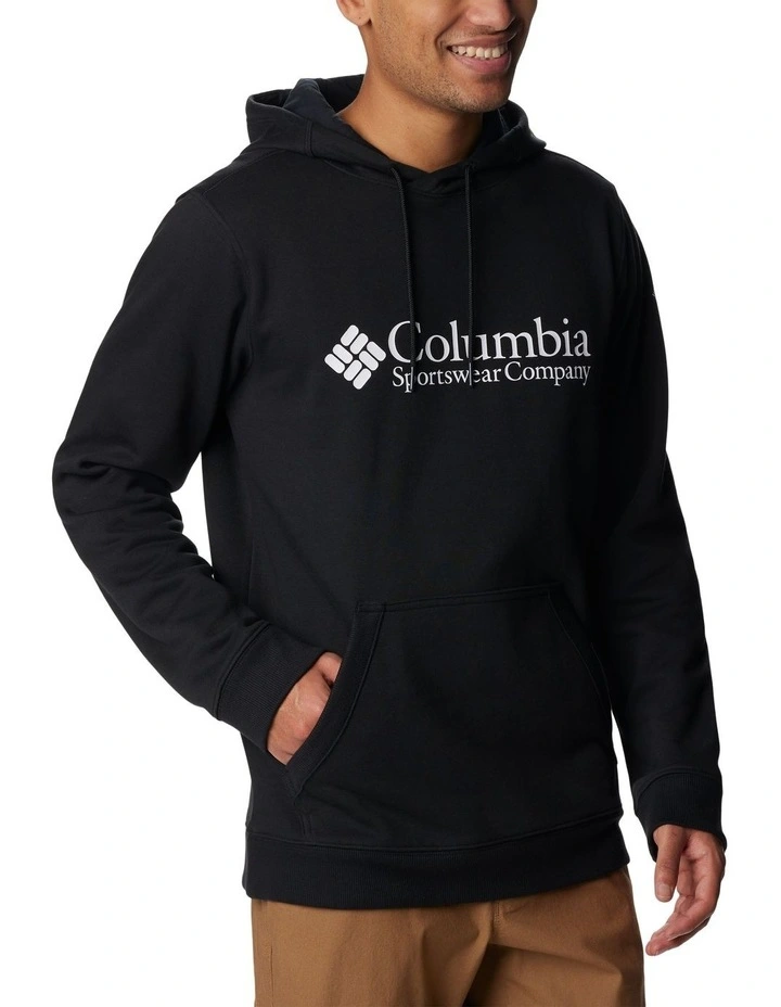 CSC Basic Logo II Hoodie in Black image 5