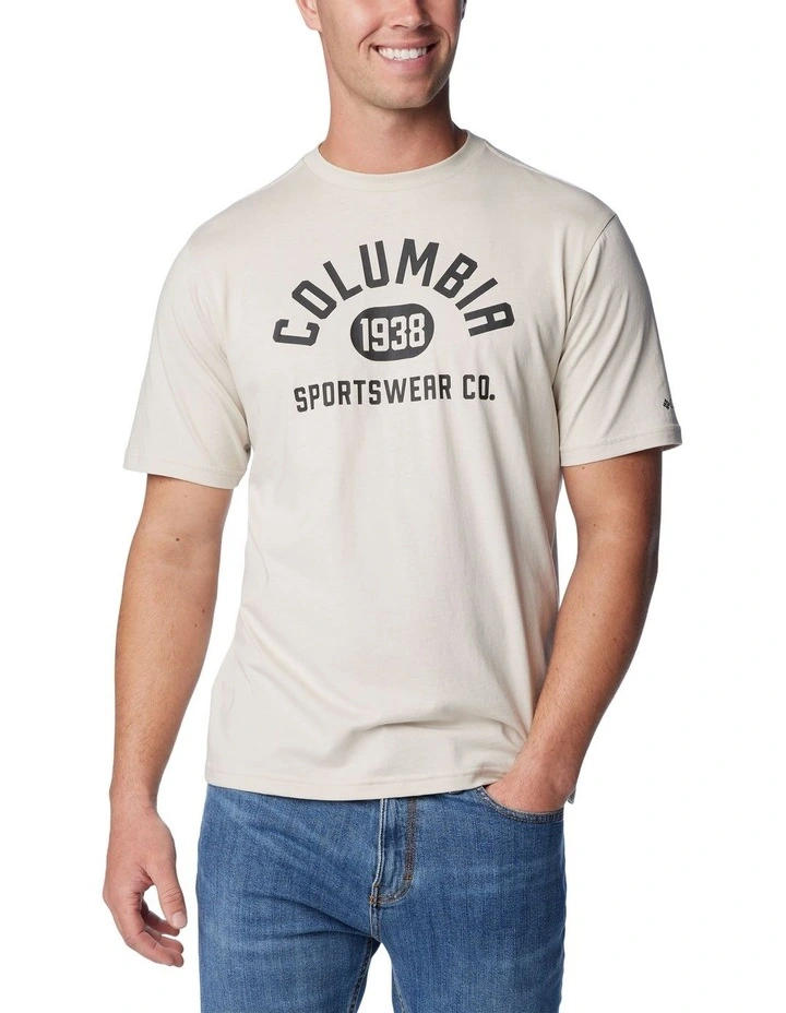 CSC Basic Logo Short Sleeve Tee in Dark Stone image 1