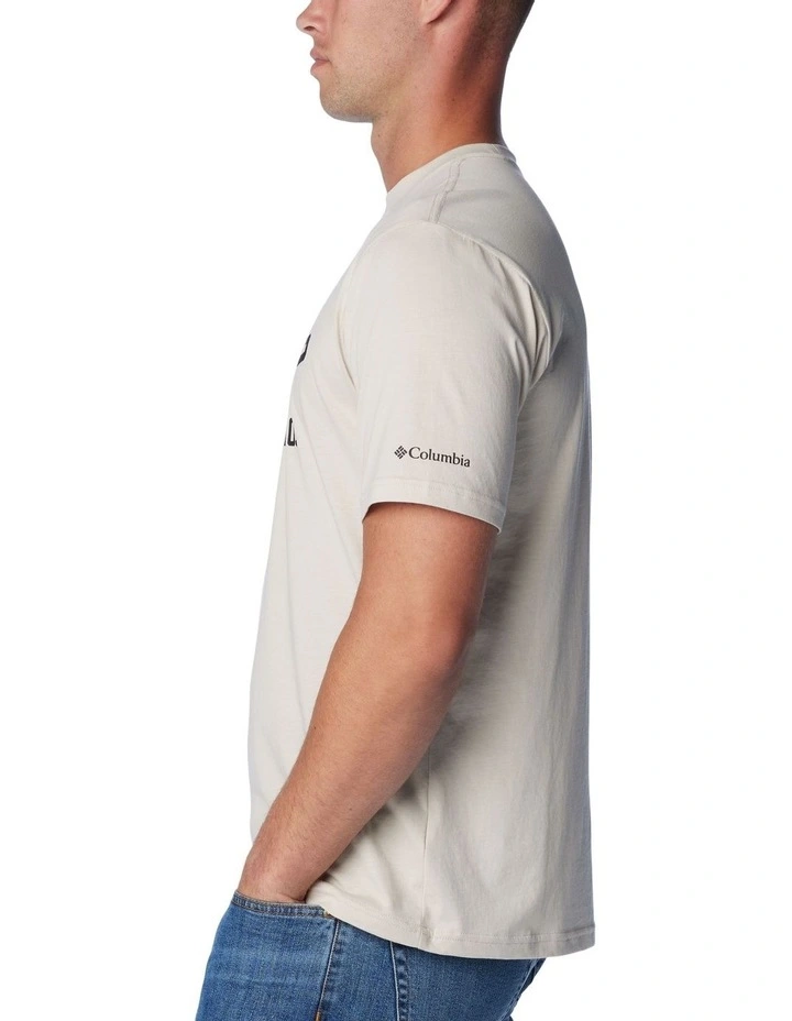CSC Basic Logo Short Sleeve Tee in Dark Stone image 3