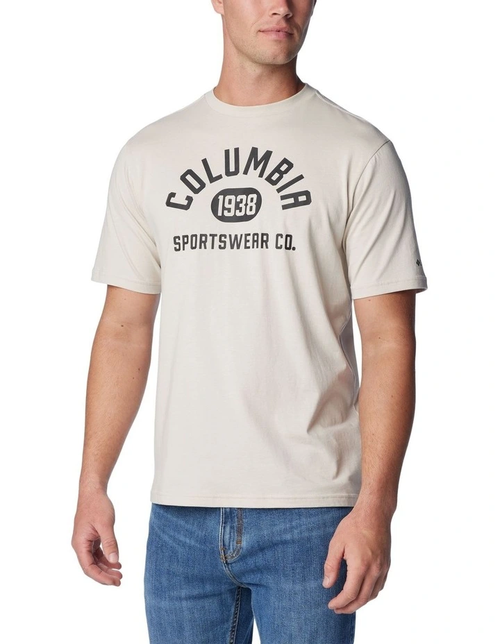 CSC Basic Logo Short Sleeve Tee in Dark Stone image 5