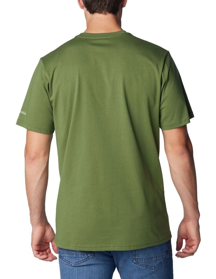 CSC Seasonal Logo Tee in Green image 2