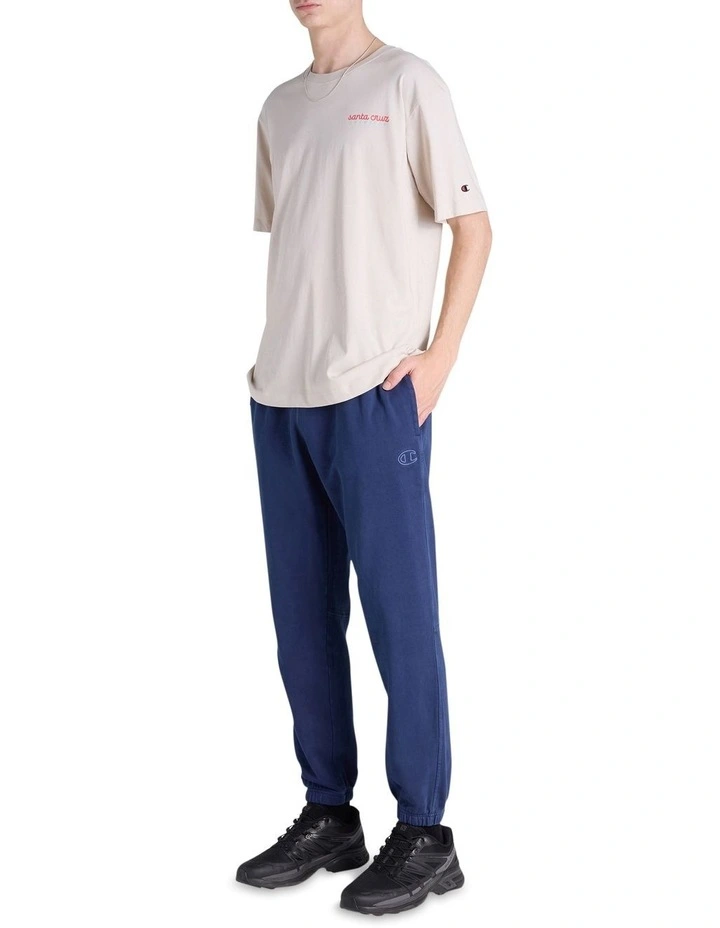 Roc Vintage Wash Joggers in Blue image 4
