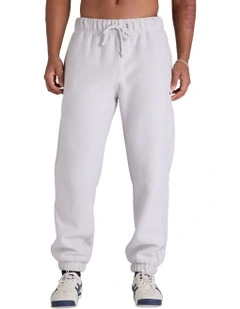 Reverse Weave Relaxed Jogger in Grey
