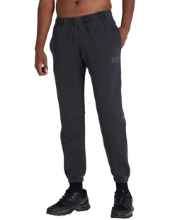 Vintage Wash Jogger in Black