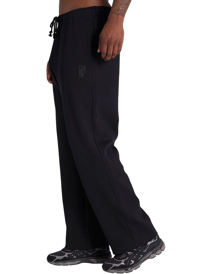 Straight Base Jogger in Black image 3