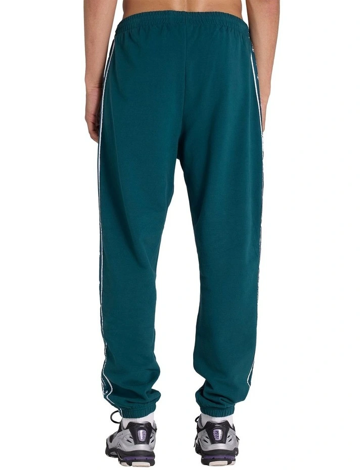 Lux Taping Trackpant in Green image 2
