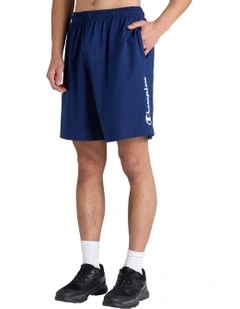 Puff Script Jersey Short in Sail Away Navy
