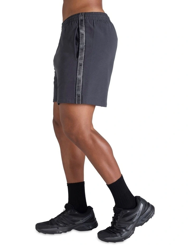 Lux Taping Shorts in Grey image 3