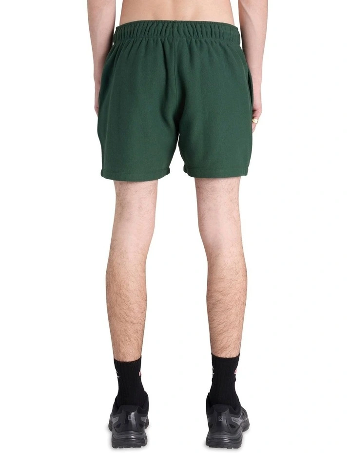 Heritage Graphic Shop Shorts 5 Inch in Green image 2