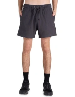 Reverse Weave Terry 5-Inch Shorts in Grey