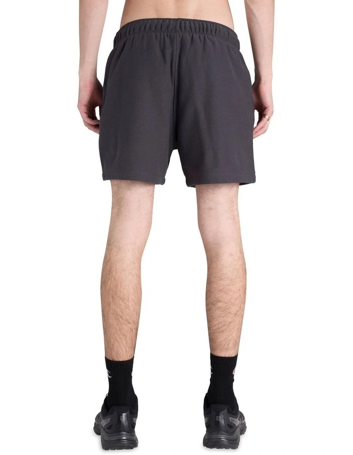 Reverse Weave Terry 5-Inch Shorts in Grey image 2