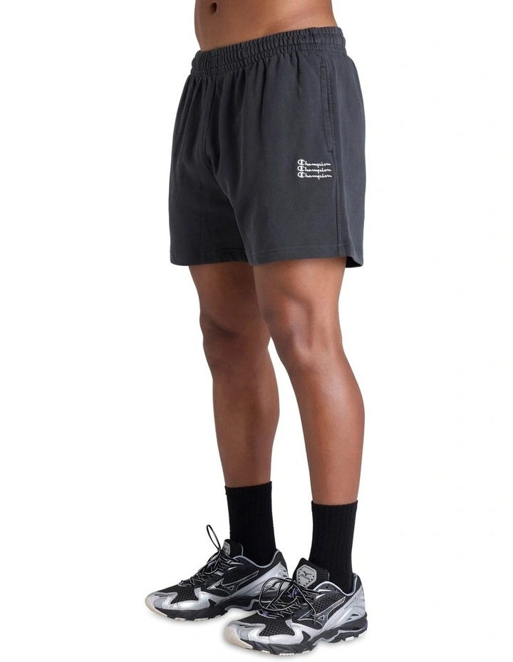 Rochester Vintage Wash Short in Black image 3