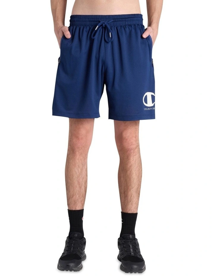 Rochester Mesh Short in Black image 1