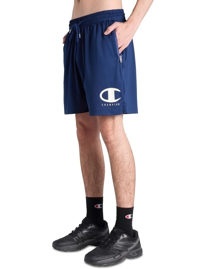 Rochester Mesh Short in Black image 3