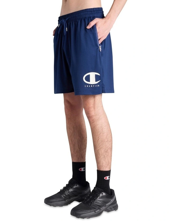 Rochester Mesh Short in Black image 3