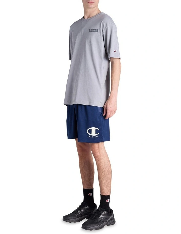 Rochester Mesh Short in Black image 4