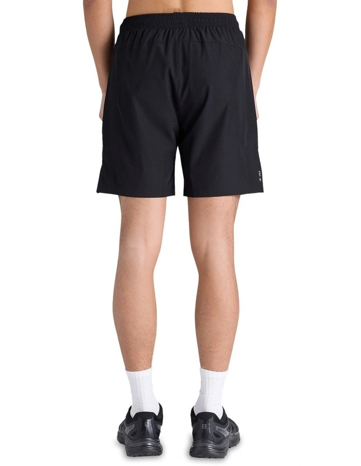 C-Fit Woven Short in Black image 2