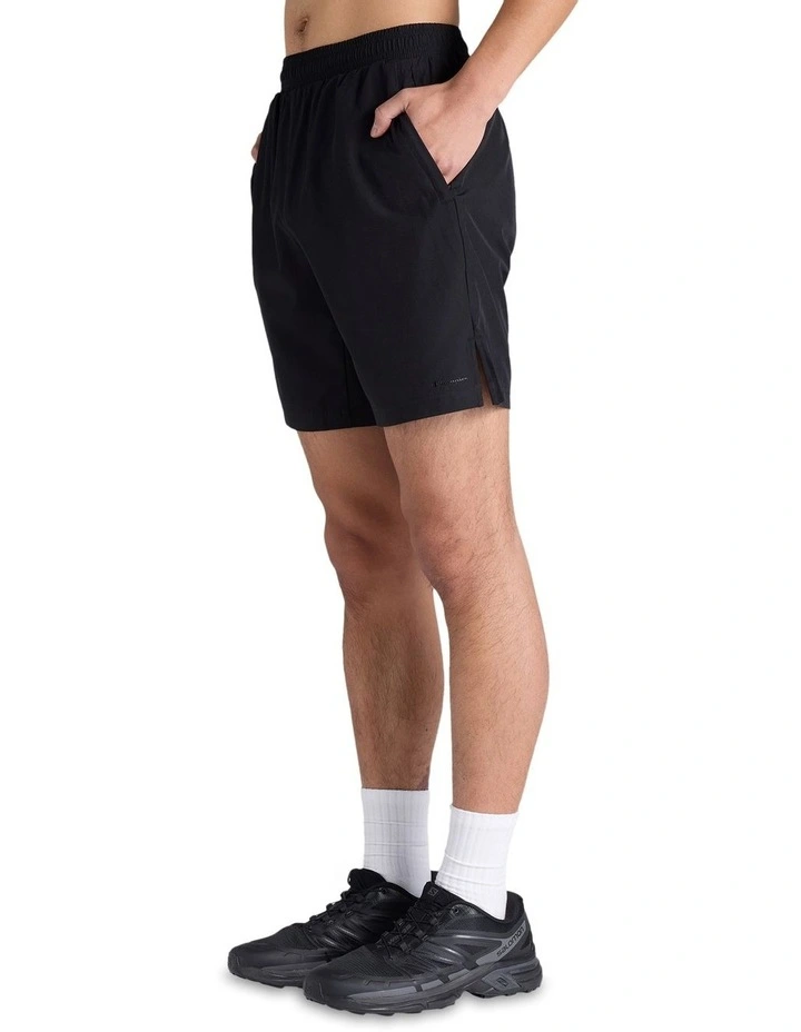 C-Fit Woven Short in Black image 3