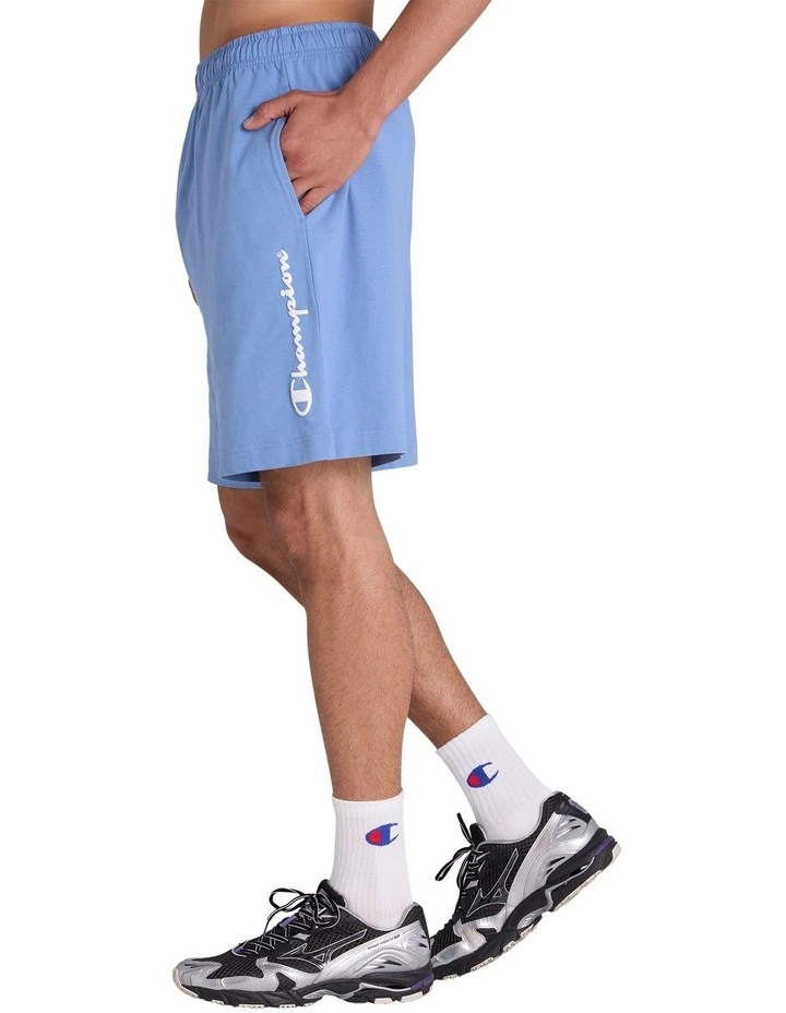 Puff Script Short in Frontier Blue image 3