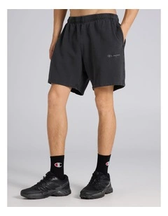 Vintage Wash Shorts Black