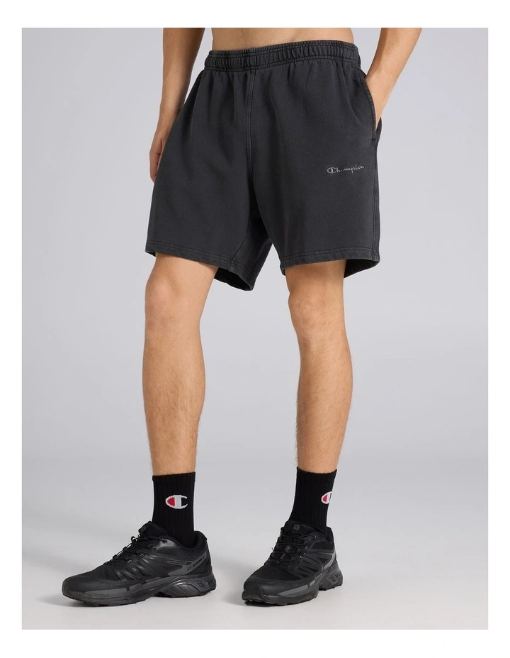 Vintage Wash Shorts Black image 1