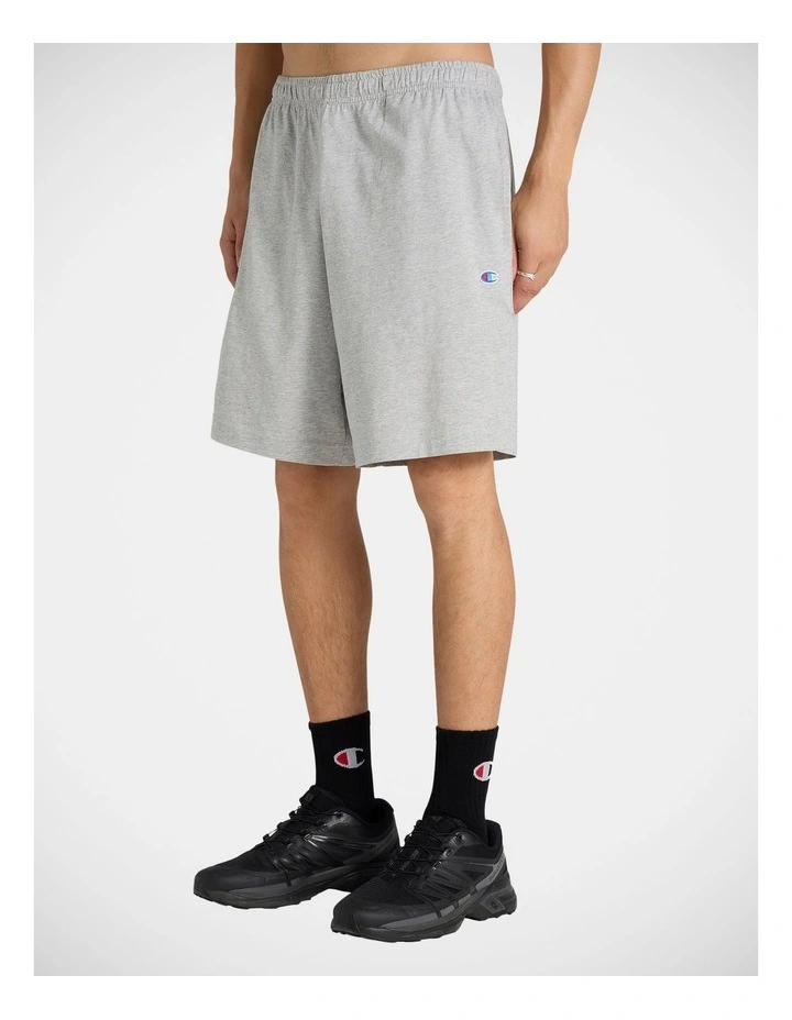 C Pip Jersey Shorts Oxford Heather image 1